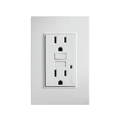 SIMON - Toma de Corriente Dúplex GFCI Blanco 23