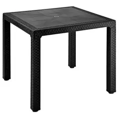 RIMAX - Mesa Plastica Eterna Negro
