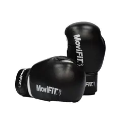 MOVIFIT - Guante de Boxeo Profesional 12 OZ - Negro