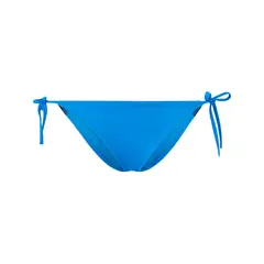 CALVIN KLEIN - Bottom Vestido de Baño Azul Cheeky String Side Tie Para Mujer