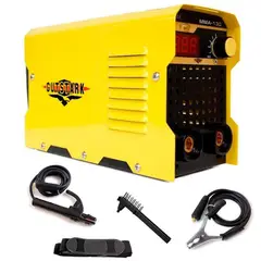 GUTSTARK - Soldadora Mini Inversora 130a Electrodos Careta Cable