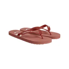 CALVIN KLEIN - Sandalias Naranja Con Monograma De Tpu Para Mujer