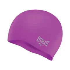 EVERLAST - Cachucha de silicón para natación Lila.