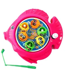 DAYOSHOP - Juego De Pesca Iman Juguete Giratorio Infantil Pez