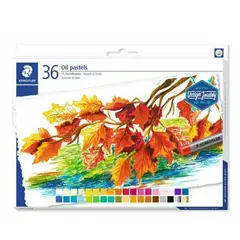 STAEDTLER - Estuche Tiza Pastel Al Óleo X 36 Colores Staedtler.