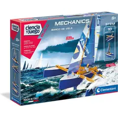 CLEMENTONI - Juego De Construcción Barcos Steam 10 Modelos Legoo Niños