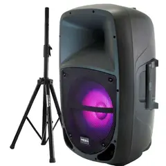 MAXLIN - Cabina de sonido 15 960W Usb-Radio-Bluetooth.
