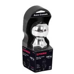 FIERO - Bola De Arrastre + Acoplador Capacidad 2000 Libras