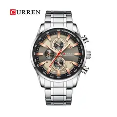 CURREN - Reloj 8351 para Hombre acero inoxidable
