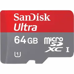 SANDISK - Tarjeta De Memoria -064g Ultra Con Adaptador Sd 64gb