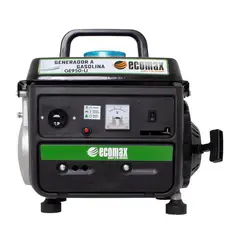 ECOMAX - Planta eléctrica portátil gasolina de 900 w.