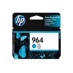 HP - Cartucho de Tinta 964 cian original (3JA50AL)