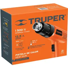 TRUPER - Pistola de calor profesional 1500w