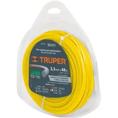 TRUPER - Hilo para guadañadora en blister 34 a 120m negro