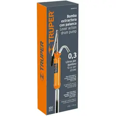 TRUPER - Bomba extractora de aceites con palanca 1 89cm