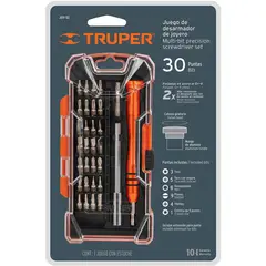 TRUPER - Destornillador 30pz para electronica xbox ps4