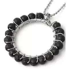 UBMD - Collar Mujer Circular Onix G565._.