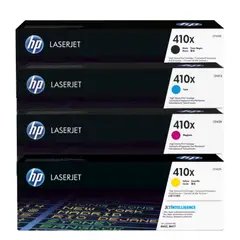 HP - Combo Cartucho de Toner 410X Negro y 410X Colores Original