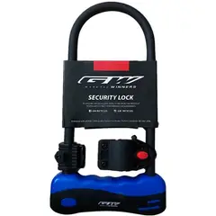 GW - Candado para bicicleta en u negro - azul