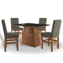 MUEBLES 2020 - Comedor Toledo 4 Puestos