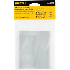 PRETUL - 3 micas para careta electronica para soldar