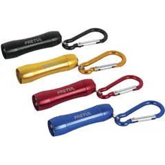 TRUPER - Llavero linterna 3 leds pretul