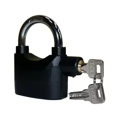 GENERICO - Candado para bicicleta con alarma