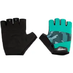 GW - Guantes de ciclismo dedos cortos camu half verde