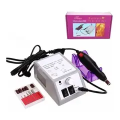 GENERICO - Kit Pulidor Uñas Eléctrico Removedor Acrilico Manicure Mercedes