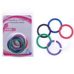 LUST - Kit 5 Anillos Retardantes Silicona.
