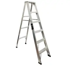 BULLDOG - ESCALERA TIJERA DE ALUMINIO 6 PASOS TIPO 1i BULLCORP DE COLOMBIA.