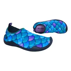 ECOLOGY - Zapatos Acuáticos Niña Sirena Playa Piscina