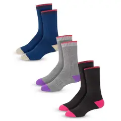 MR HAPPY - Media Calcetín Térmica Deportiva Mrhappy Dama Pack x 3 Pares