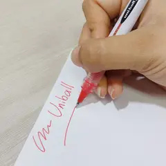 MITSUBISHI - Bolígrafo Uniball Vision Elite Rojo 08mm