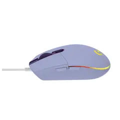 LOGITECH - Mouse G203 Lila RGB.