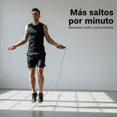 ZENITH - Lazo Pro cuerda para saltar con balineras