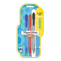 PAPER MATE - Set de Bolígrafos De Colores Kilométrico X3