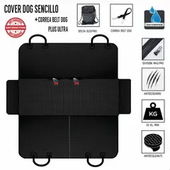 GENERICO - Forro Protector Para Sillas del Carro con Correa