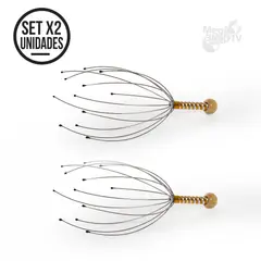 STYLE STARS - Kit X 2 Masajeador relajante para la cabeza evita ansiedad