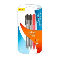 PAPER MATE - Set de Bolígrafos Kilométrico X3