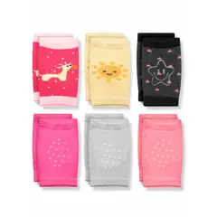 MR HAPPY - Media Rodillera Bebé Antideslizante Mrhappy Pack x 6 Pares