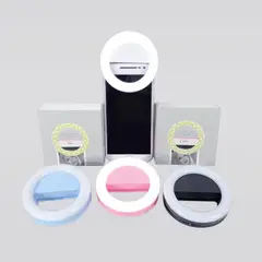 GENERICO - Aro De Luz Selfie Recargable Para Celular