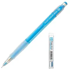 PILOT - Portaminas Color Eno 0.7 Turquesa + Minas
