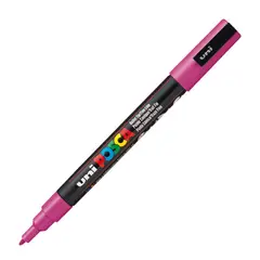 POSCA - Marcador Gráfico De Vinilo Punta Pc-3m Fucsia