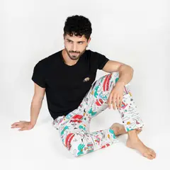 CIAMPINO - Pijama Pantalón Vacaciones En El Mar_.
