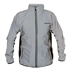 GENERICO - Chaqueta Reflectiva Bicicleta Moto Con Capucha Oculta Hombre Talla S