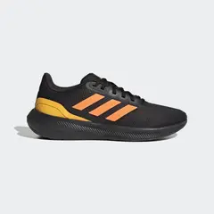 ADIDAS - TENIS HOMBRE RUNFALCON 3 NEGRO NARANJA