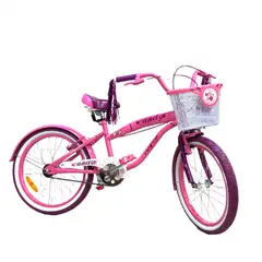 GW - Bicicletas para niñas rin 20 candy de 6 a 8 años Rosada