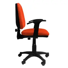 ADEQUAR - Silla Escritorio LIZZA MEDIA Naranja Con Brazos ref: 2006