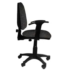 ADEQUAR - Silla Escritorio Lizza Media Con Brazos Gris Nevado ref: 2013